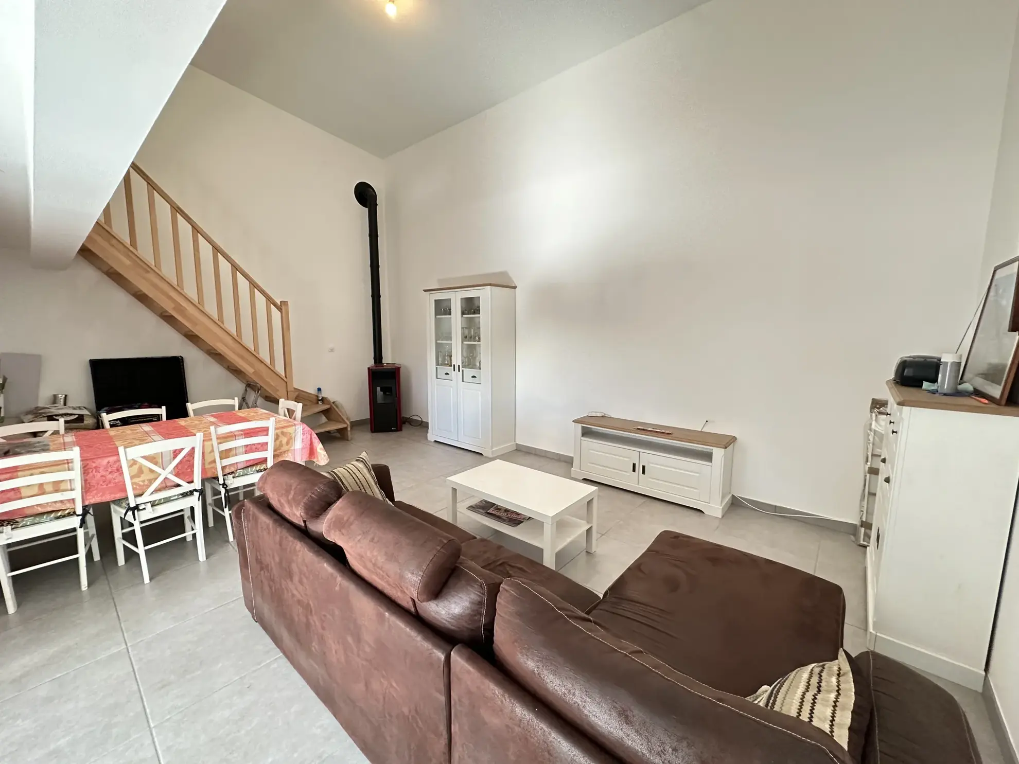 Appartement duplex 3 pièces à La Saulce avec parking et faible charge