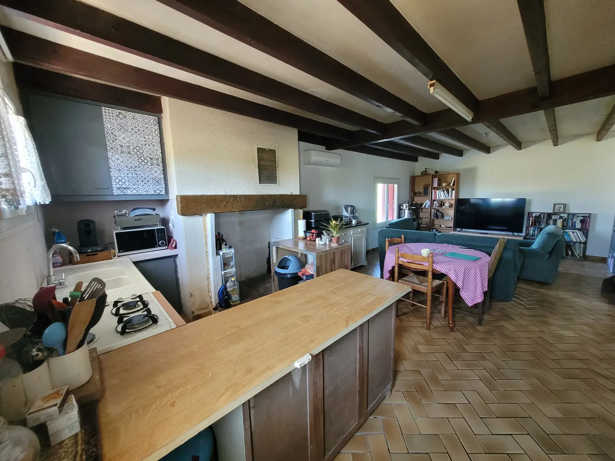 Maison de plain-pied avec grand terrain à Cocumont - 2 chambres 