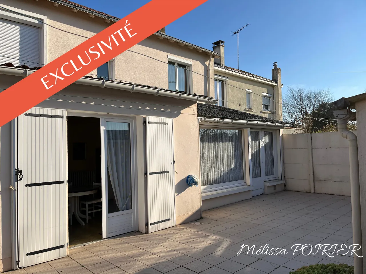 Maison 4 chambres à Cholet - 110 m² avec garage et jardin