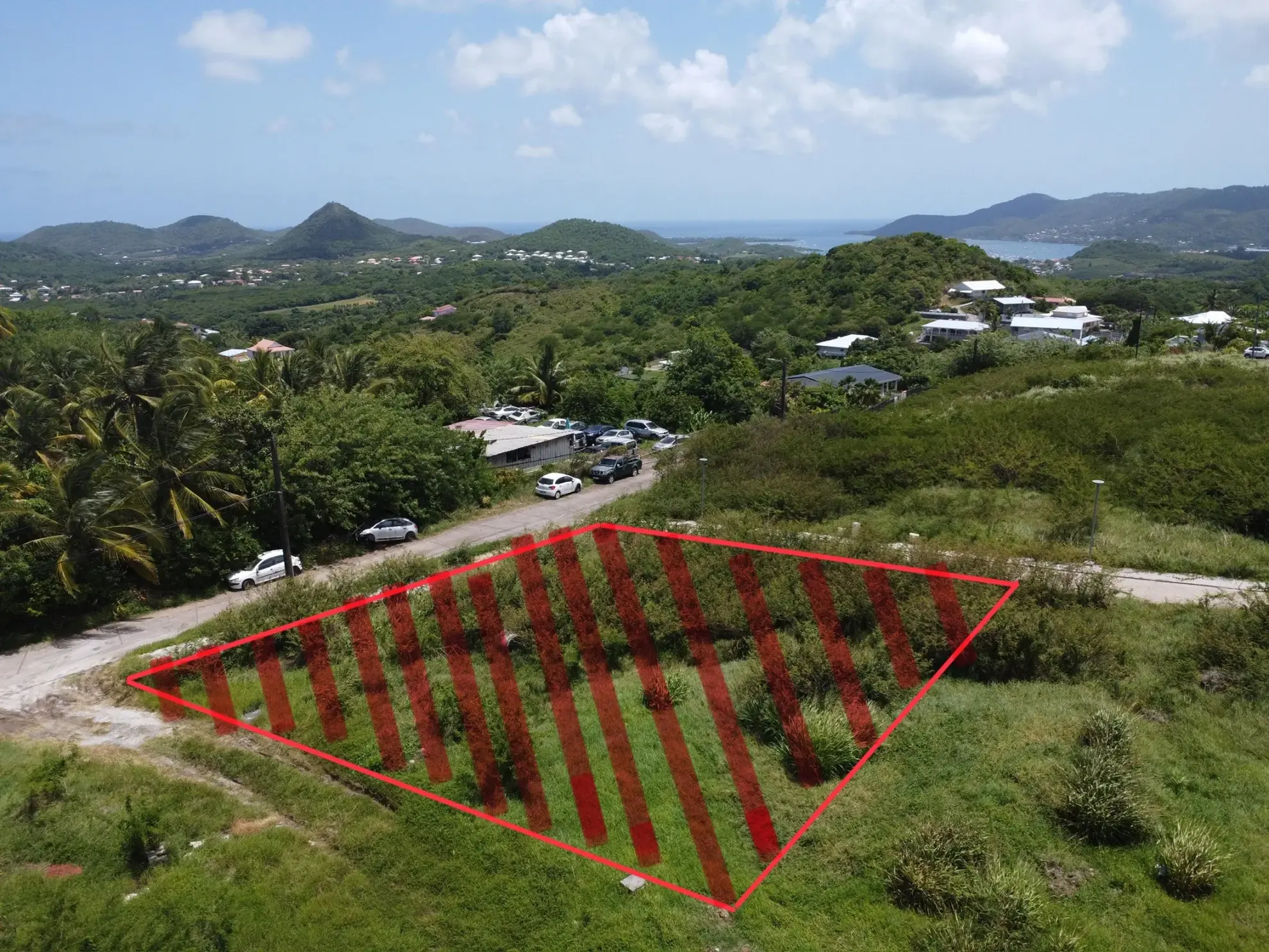 Terrain à bâtir de 513 m² au Marin – Quartier Champs Fleury 