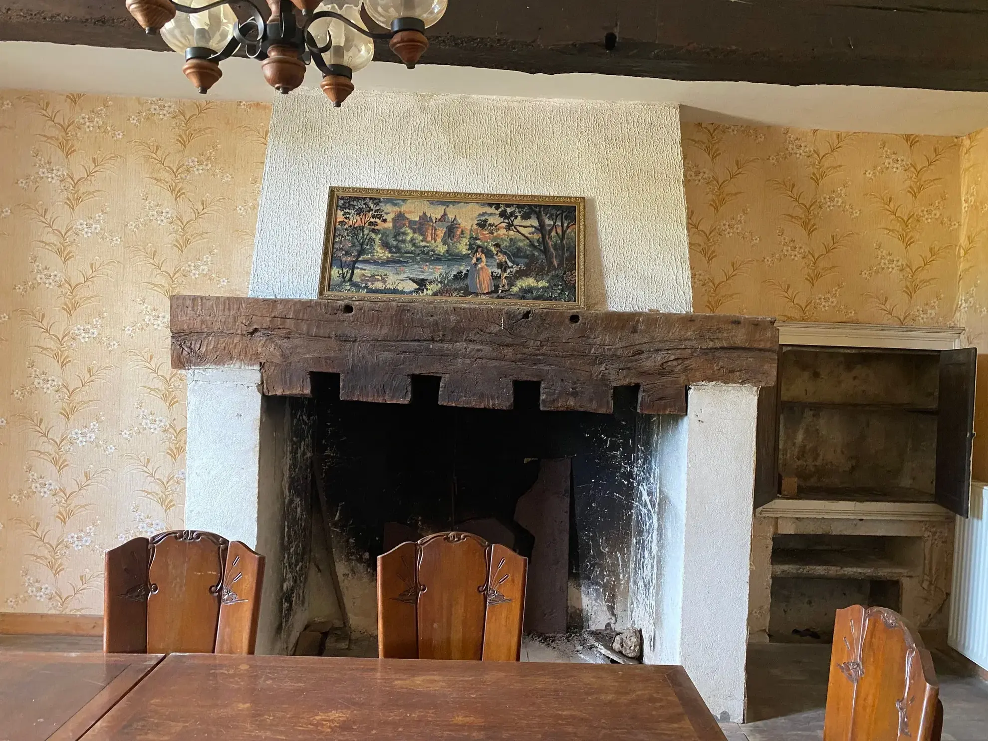 À vendre maison en pierre avec pigeonnier à Riberac, 140 m², terrain 1350 m², à rénover 