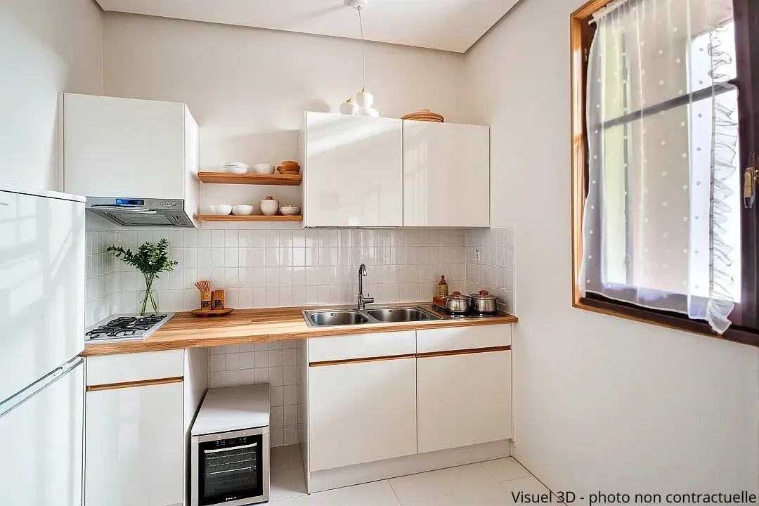 À vendre appartement T2 lumineux avec terrasse à Ajaccio, Résidence Les Crêtes 