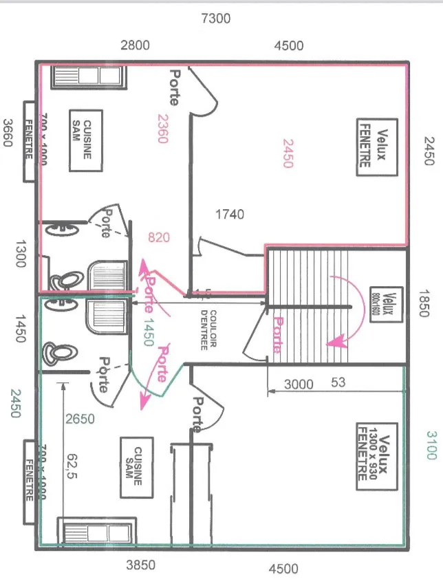 Immeuble locatif à Cusset proche Vichy avec local commercial et appartements F1 à vendre 