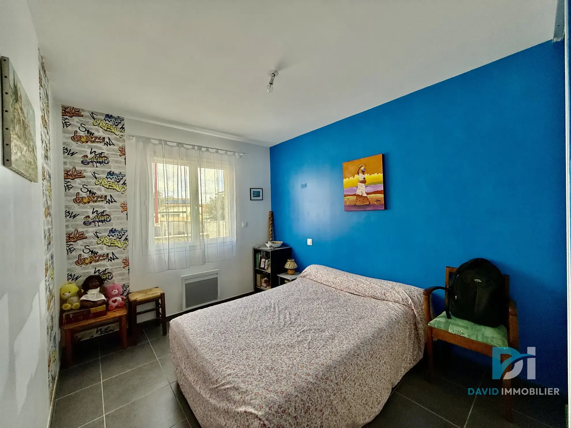 Belle maison de plain-pied à Saint-Thibéry de 87 m² avec jardin et terrasse 