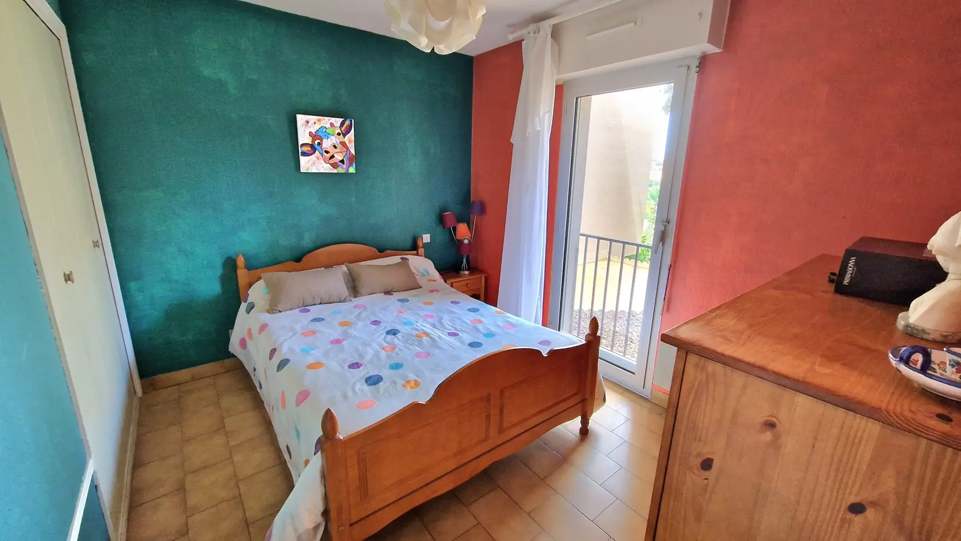 Bel appartement T2 avec jardinet et véranda à Collioure 