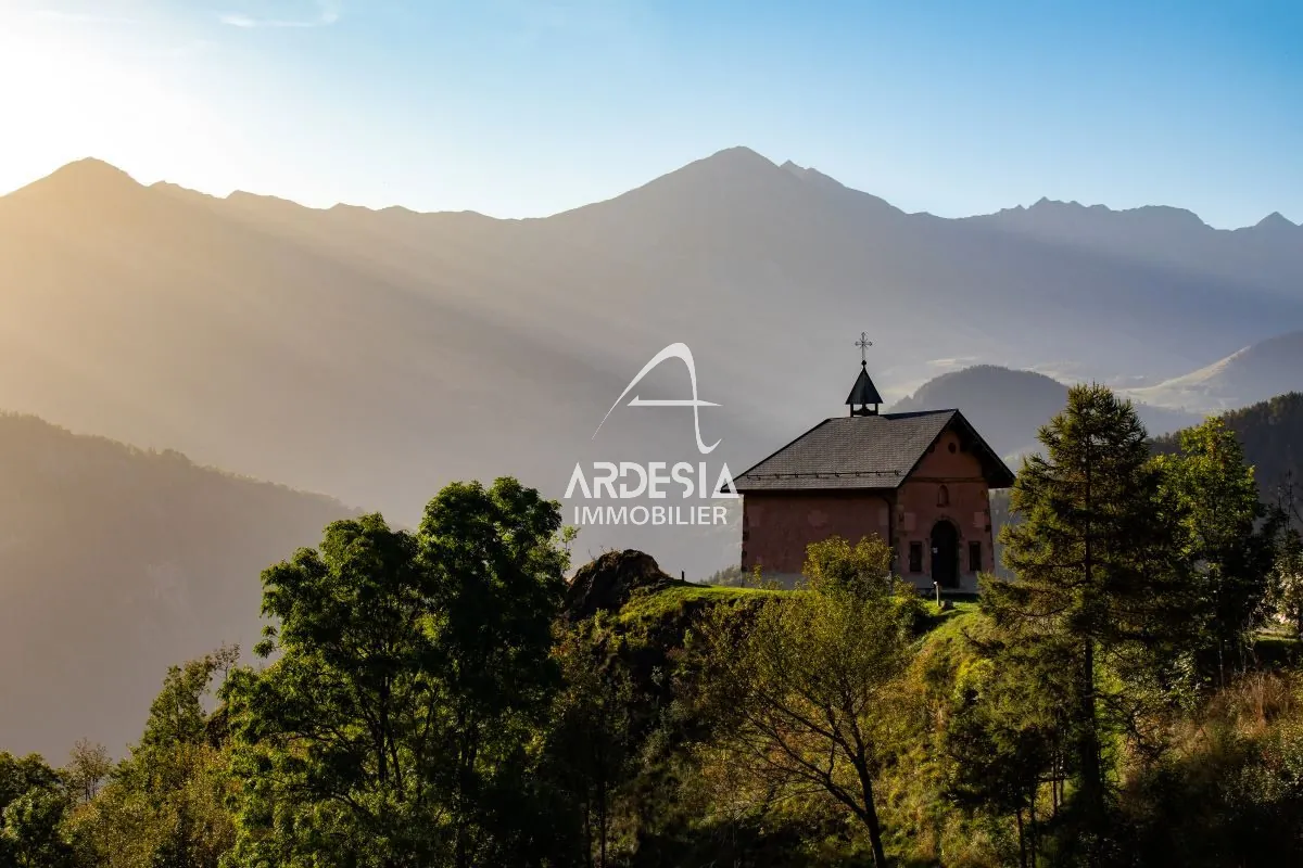 Terrains à vendre à Jarrier avec vue sur les Aiguilles d'Arves - Le Bergust