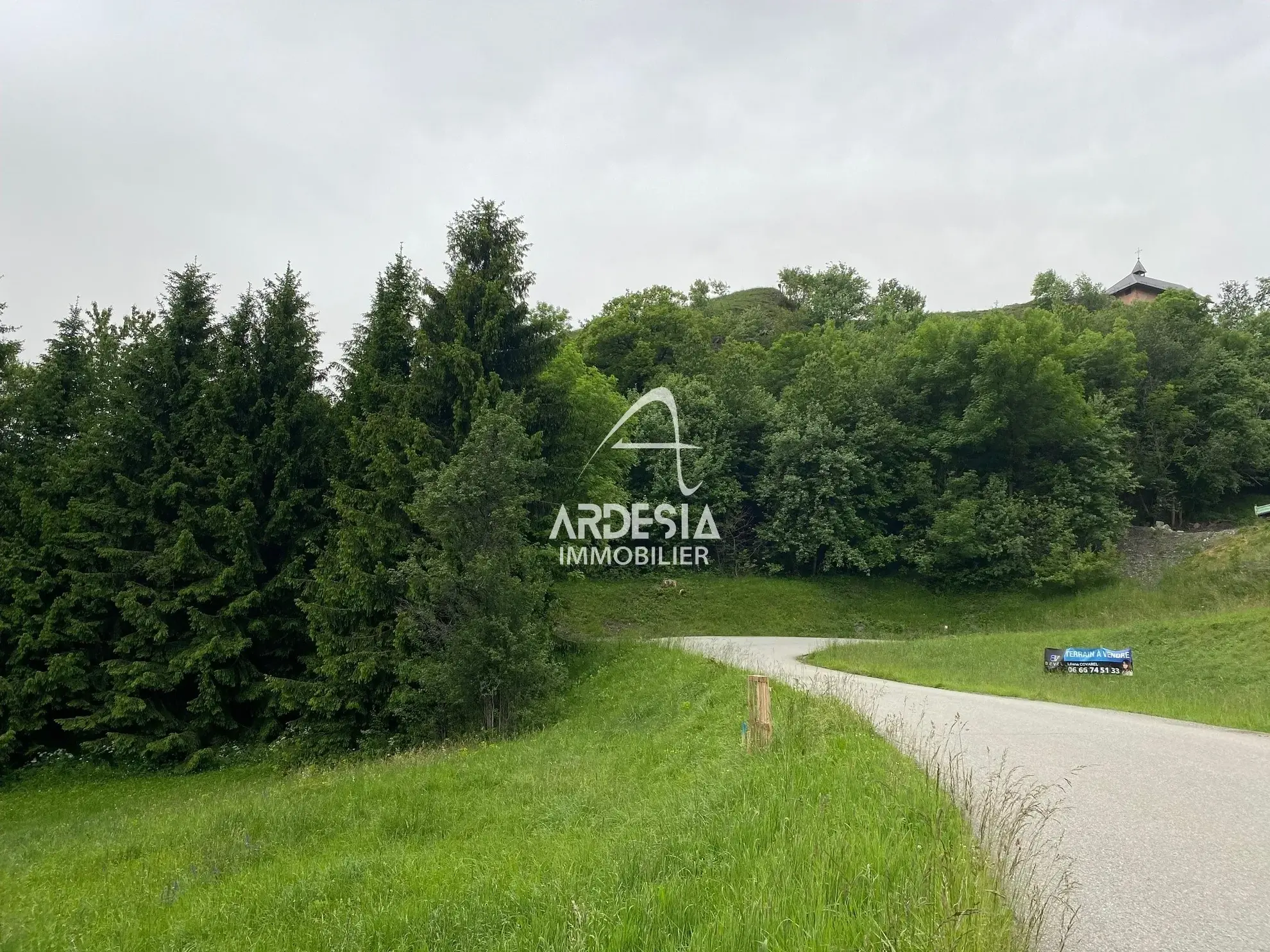 Terrains à vendre à Jarrier avec vue sur les Aiguilles d'Arves - Le Bergust 