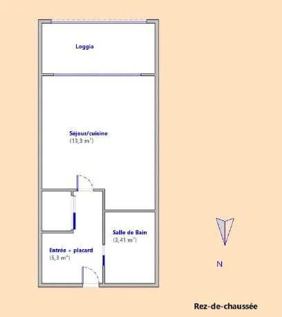 Appartement en rez-de-jardin avec terrasse et parking à Bandol 