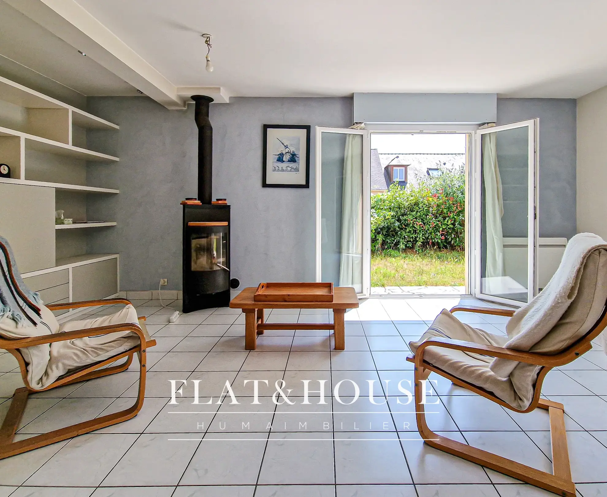 Maison familiale à Saint-Herblain avec jardin sud-ouest, près de Nantes, à moderniser 