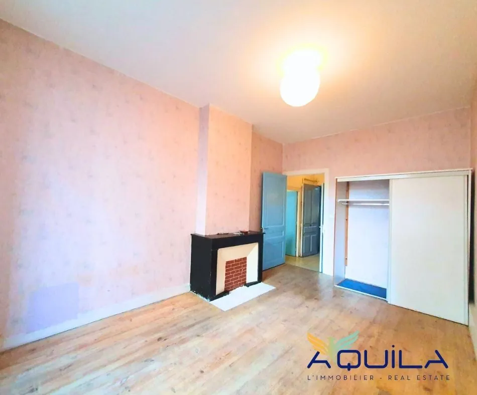 Appartement T2 de 47m² en vente à Saint-Étienne secteur Anatole France 