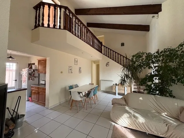 Belle villa 4 faces de 118 m² avec 4 chambres à Toulouges 