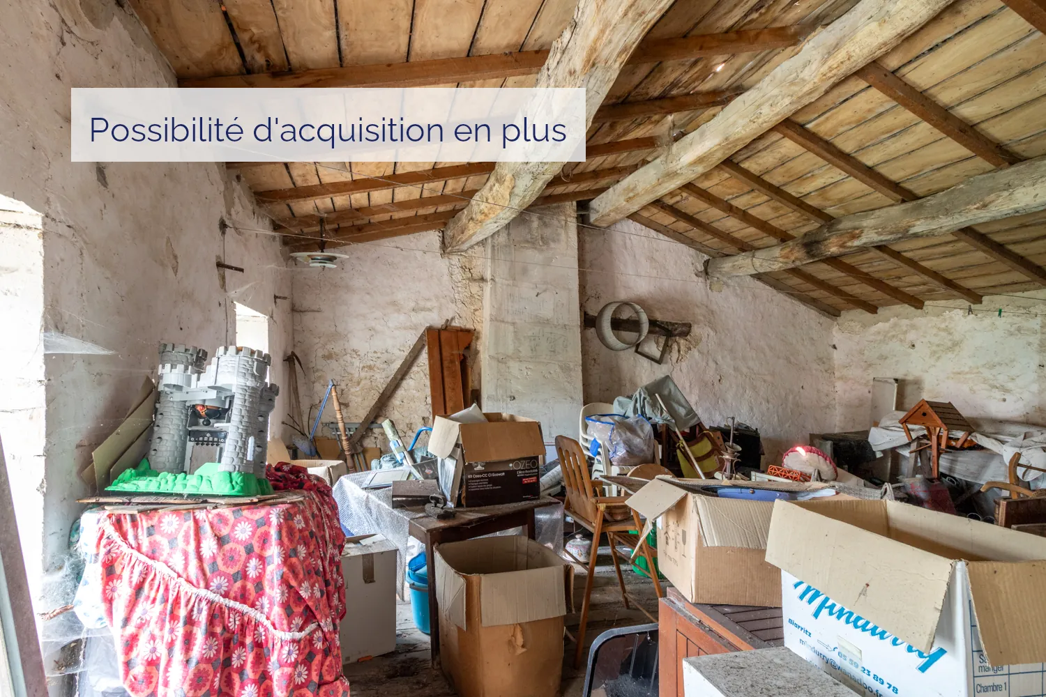 Maison ancienne à rénover avec jardin à Crazannes, proche Saintes et Rochefort 