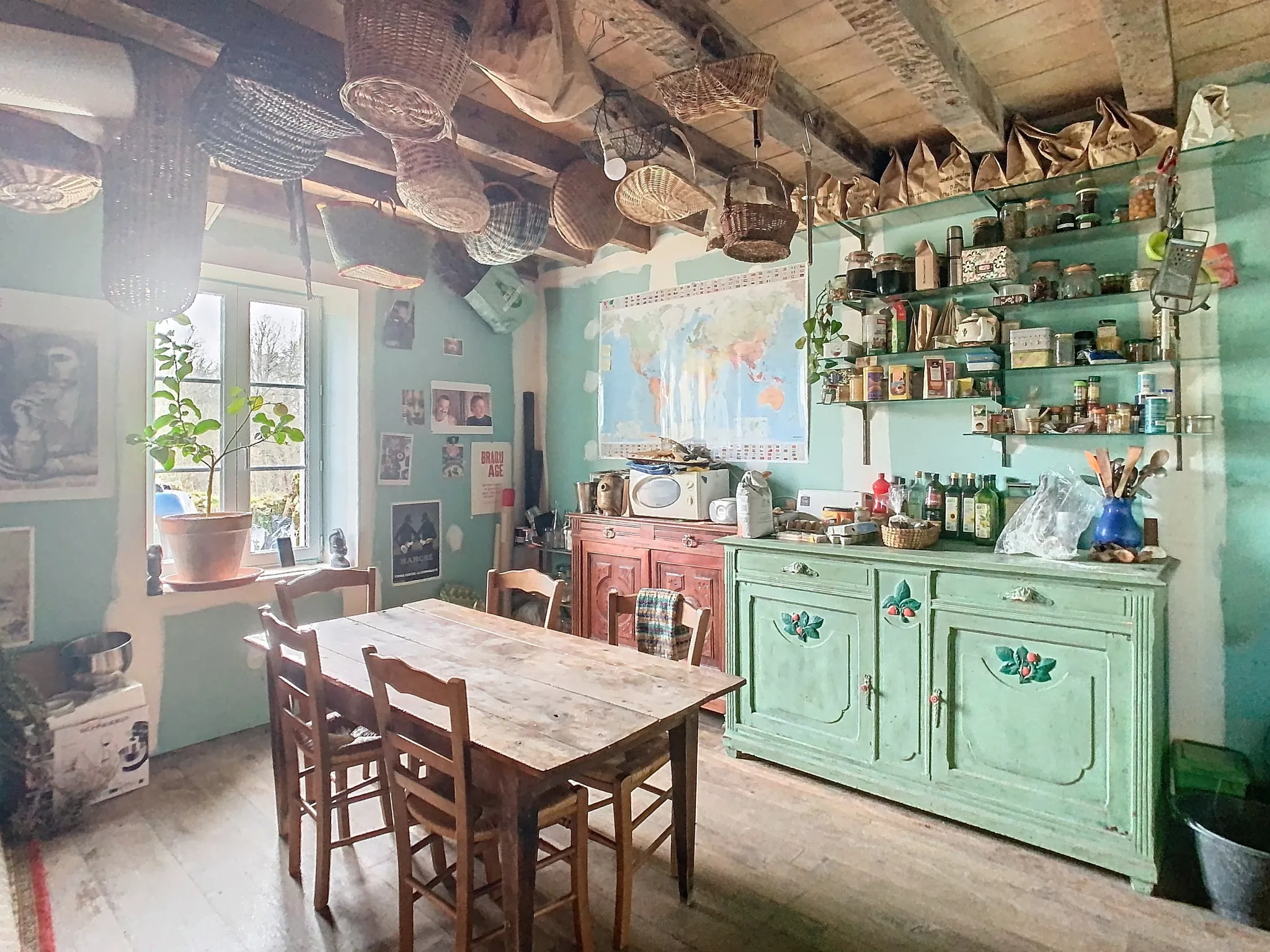 Maison de campagne avec grand terrain à proximité de Champagnat en Creuse 