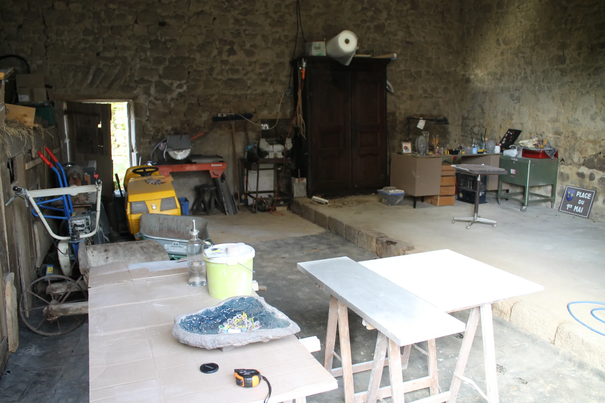 Maison de campagne avec grand terrain à proximité de Champagnat en Creuse 