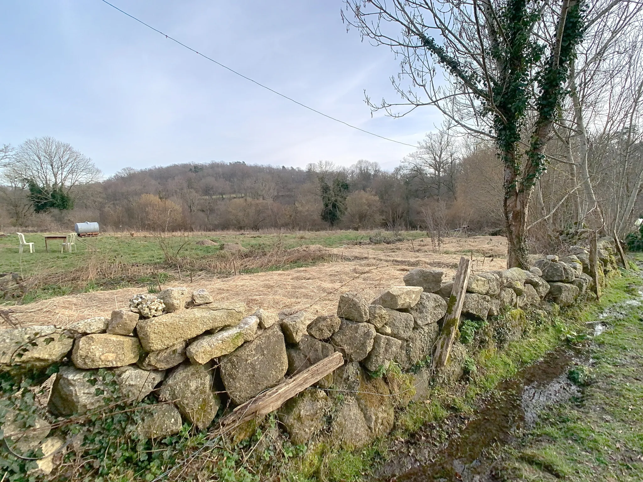 Maison de campagne avec grand terrain à proximité de Champagnat en Creuse 