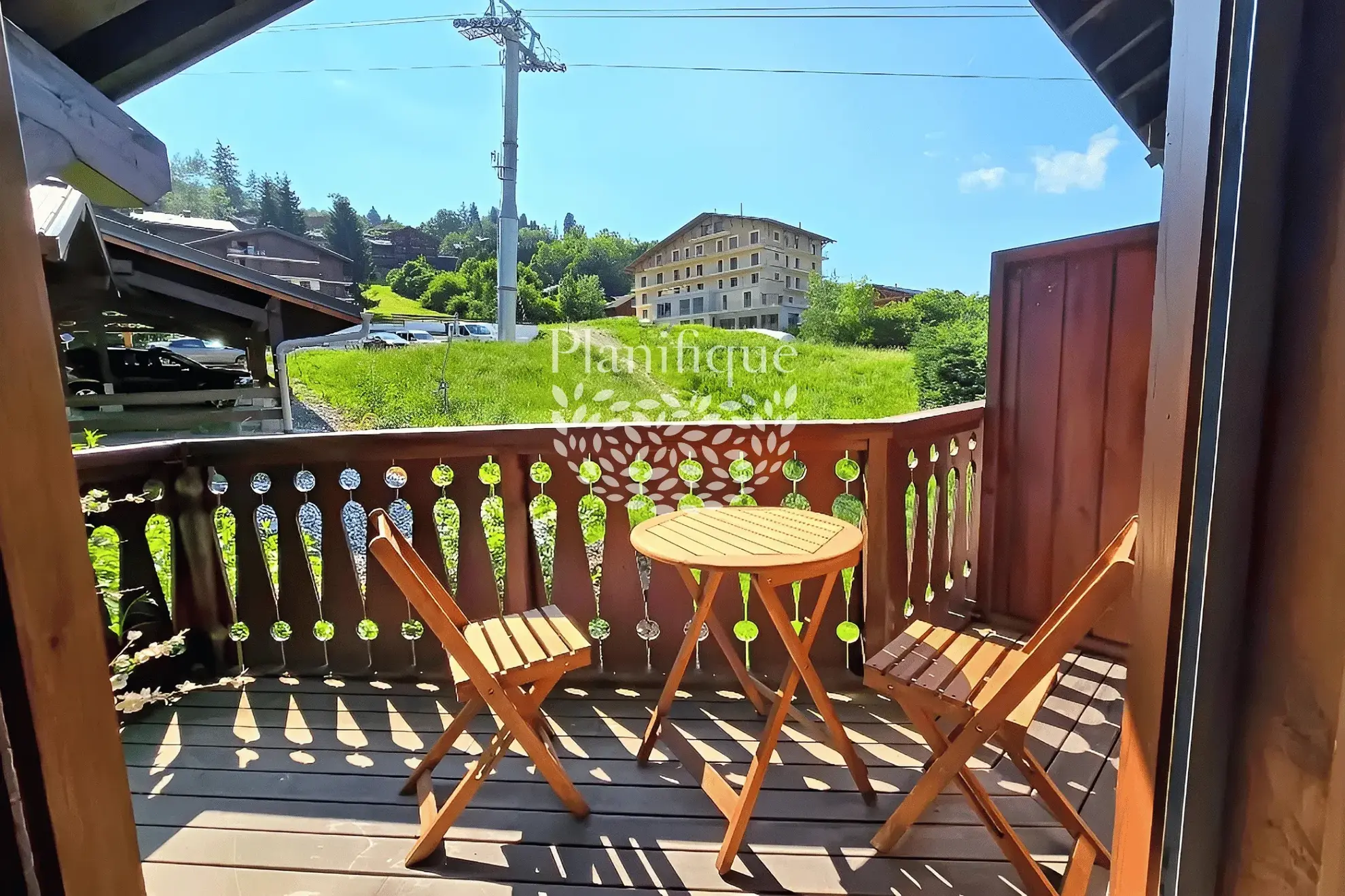 Studio meublé de 23 m² à Saint-Gervais-les-Bains, proche pistes et commodités 