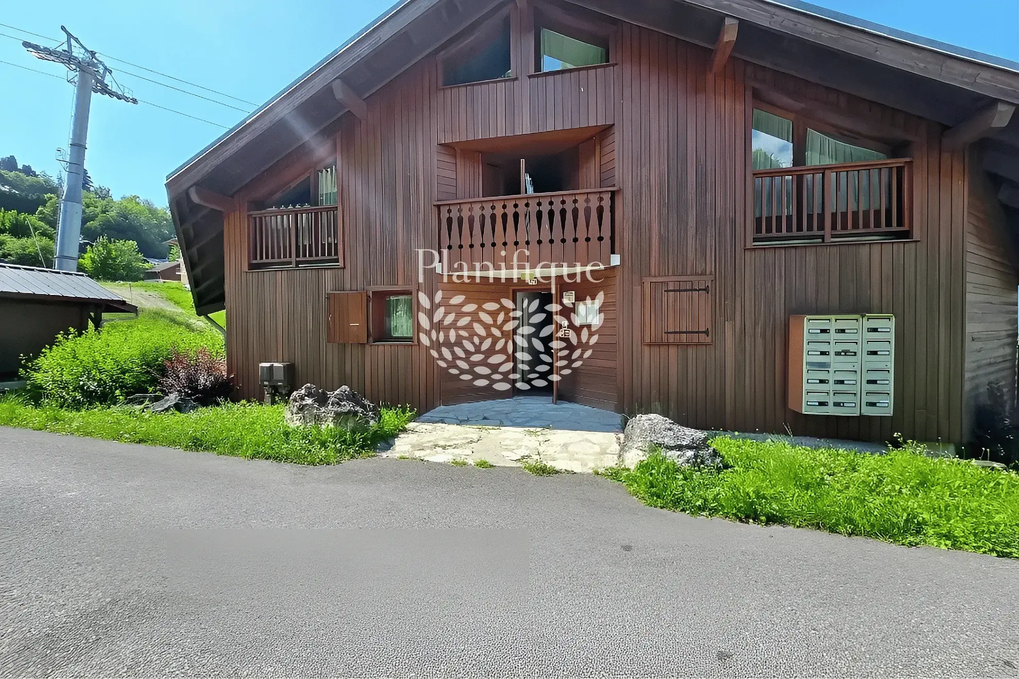 Studio meublé de 23 m² à Saint-Gervais-les-Bains, proche pistes et commodités 