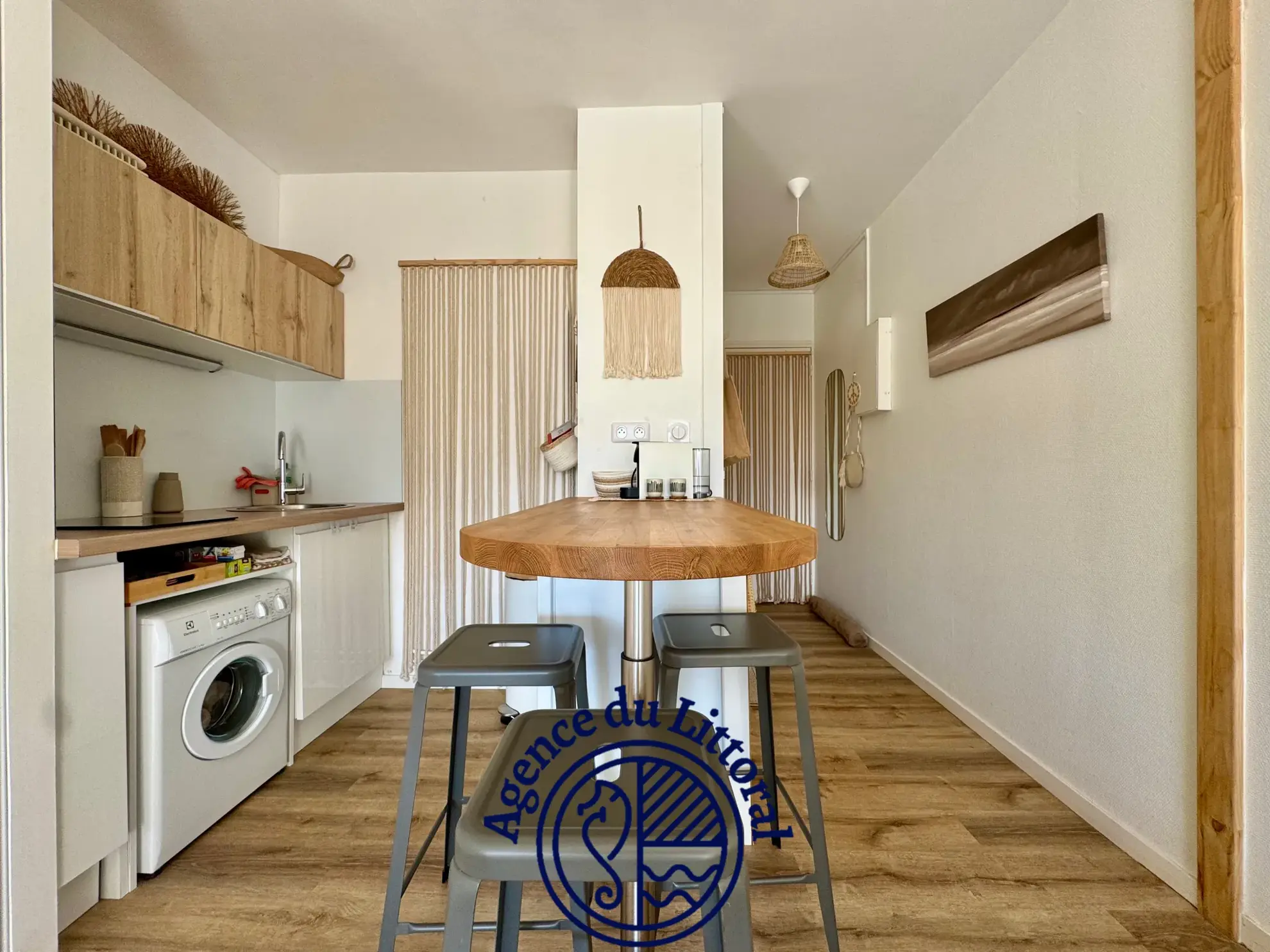 Studio rénové avec balcon et parking à Saint-Georges-de-Didonne 