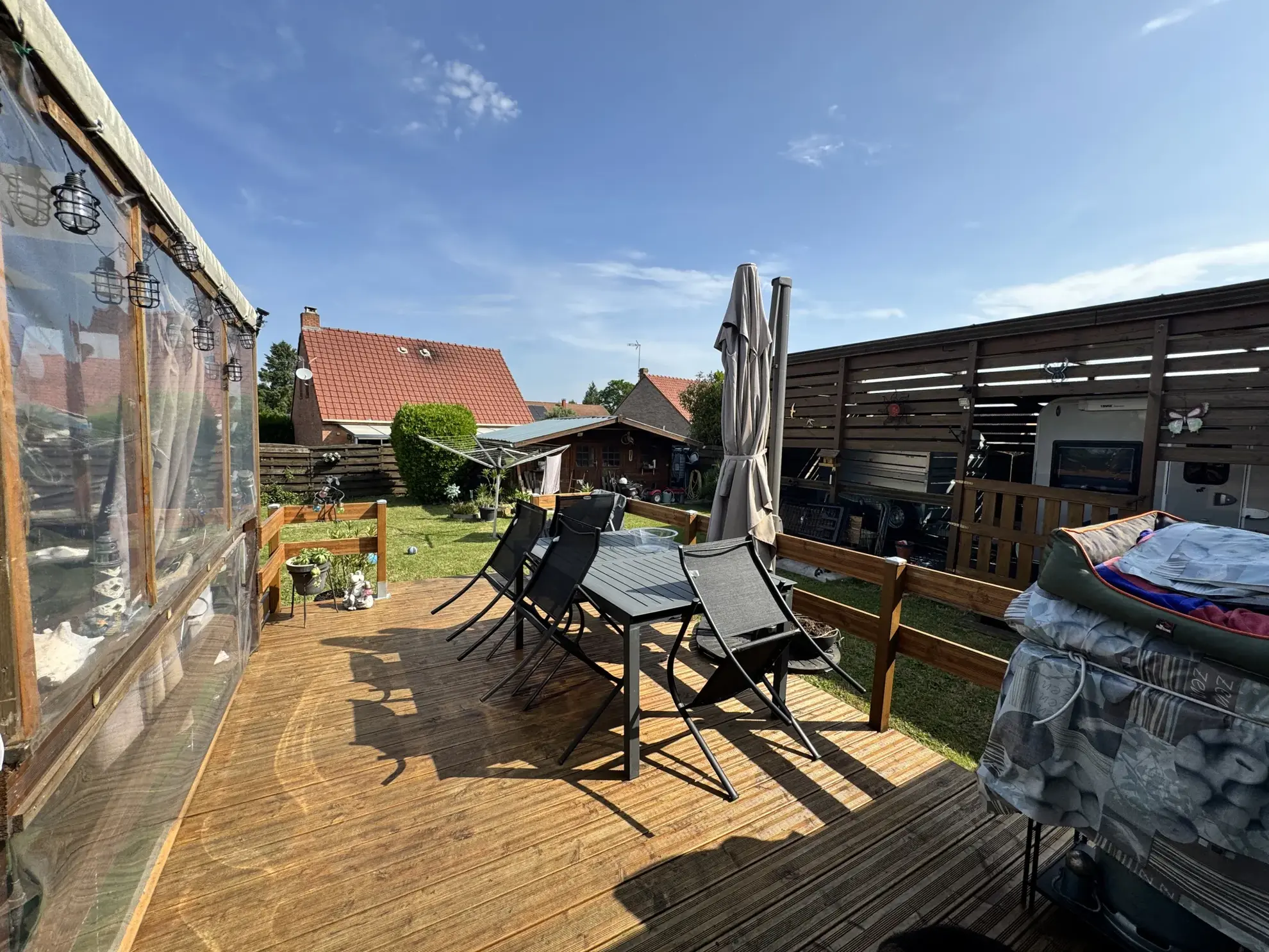 Maison de plain-pied à Aniche de 164 m2 avec jardin clos 