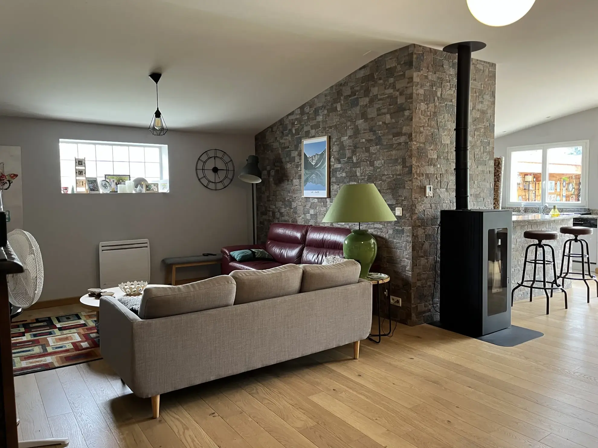 Maison de village spacieuse avec panneaux solaires à Borderes-sur-l'Esches 