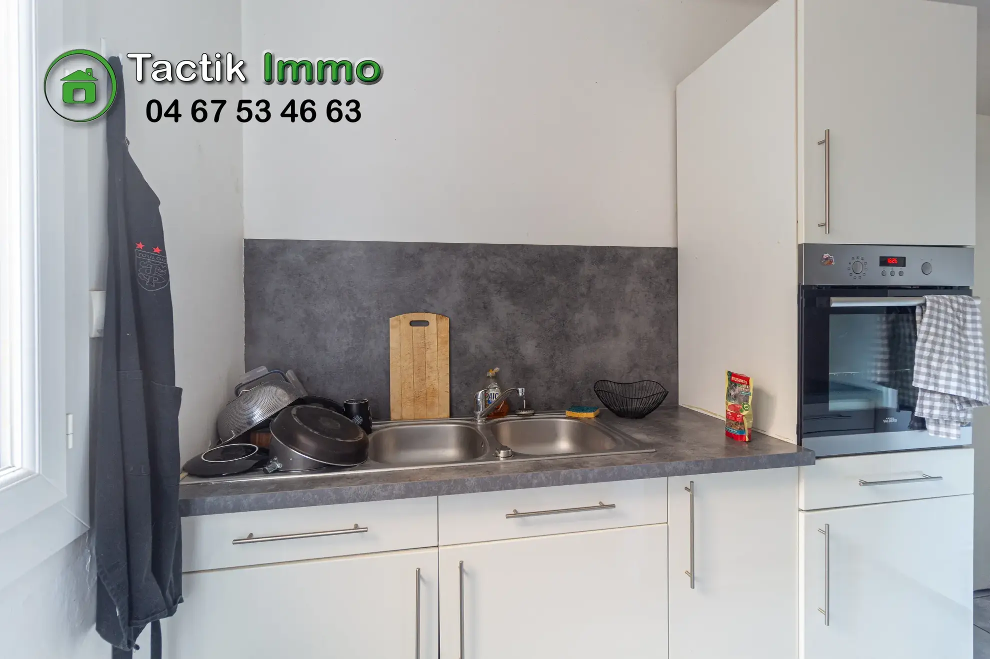 Appartement 2 pièces à Sète avec loggia et parking, secteur Frontignan 