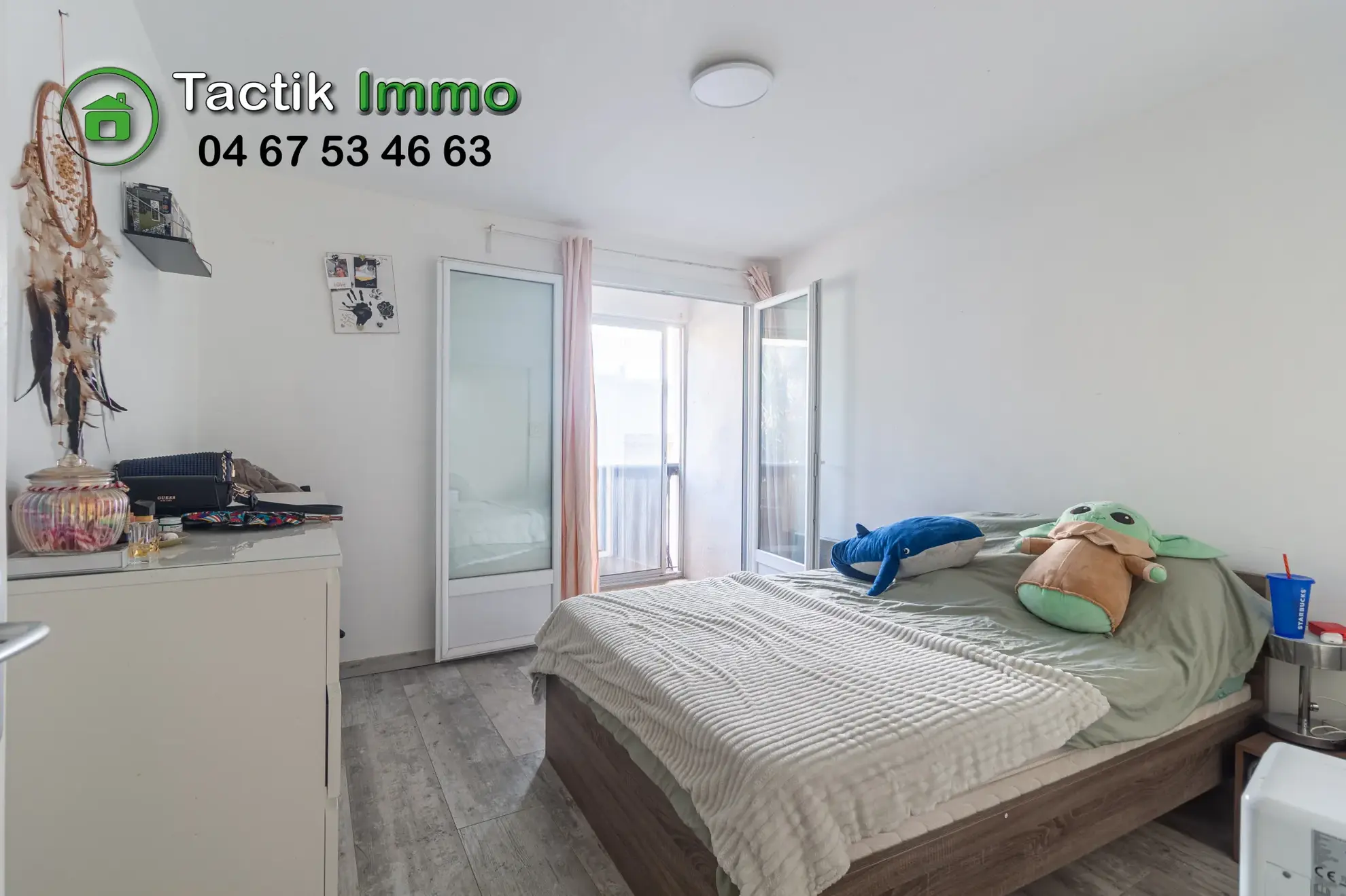 Appartement 2 pièces à Sète avec loggia et parking, secteur Frontignan 