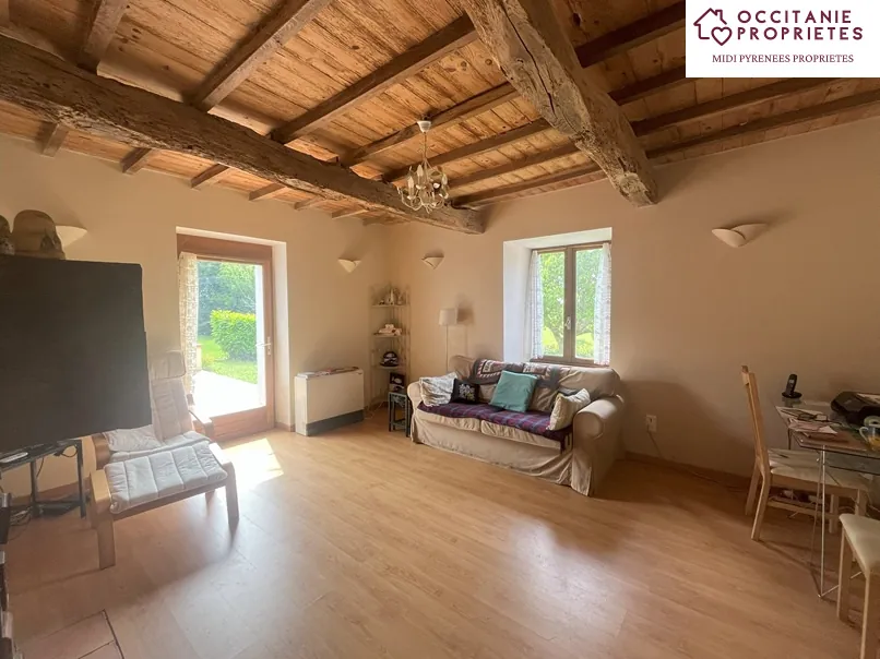 Magnifique maison rénovée avec vue sur les Pyrénées à Lilhac 