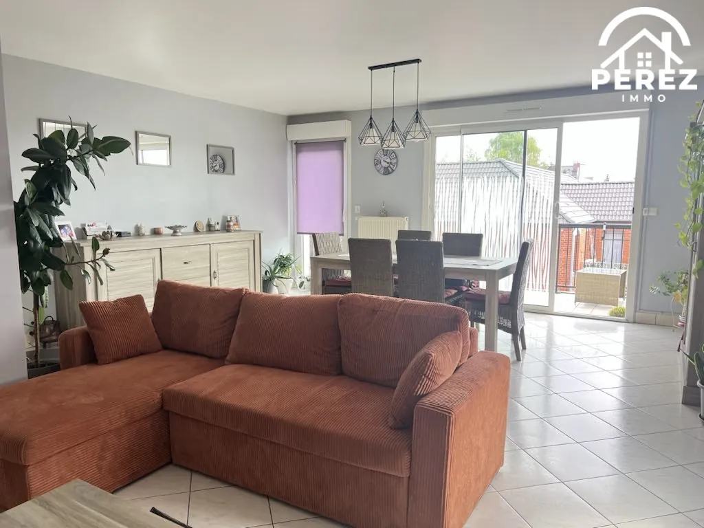 Appartement de standing avec balcon, garage à Halluin 