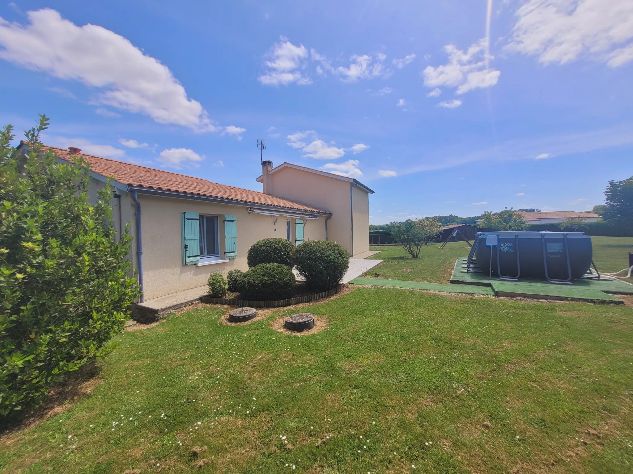 Maison 3 chambres avec sous-sol près de Marmande, environnement calme 