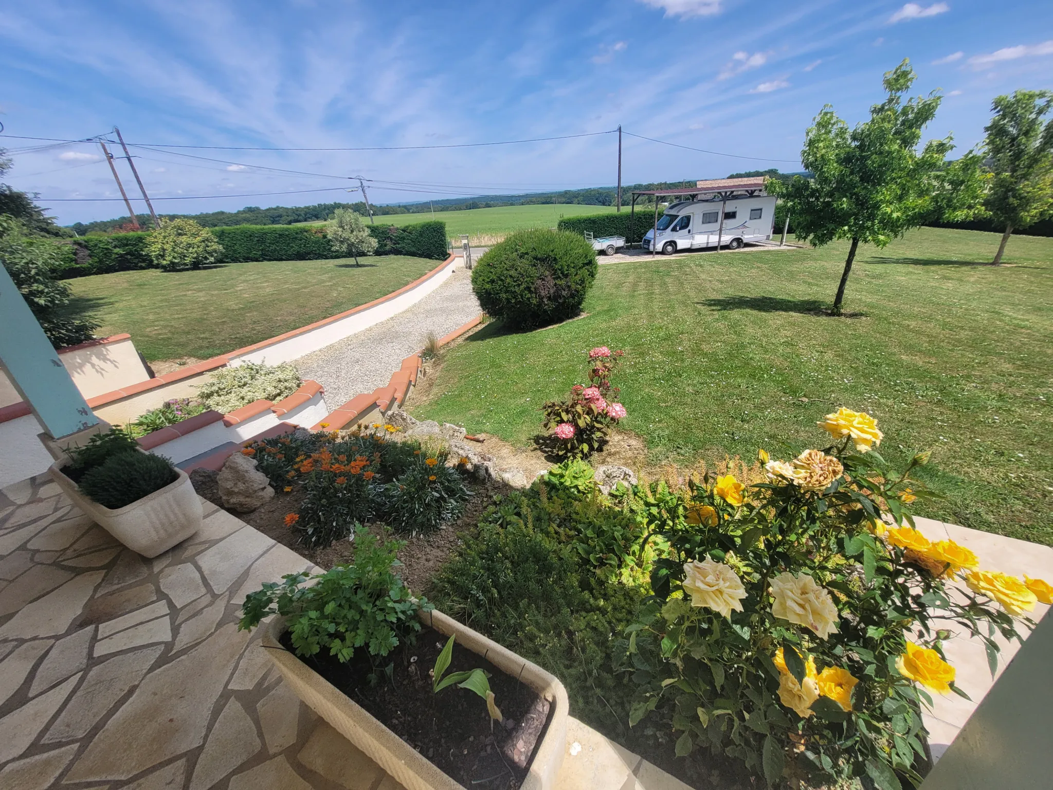Maison 3 chambres avec sous-sol près de Marmande, environnement calme 