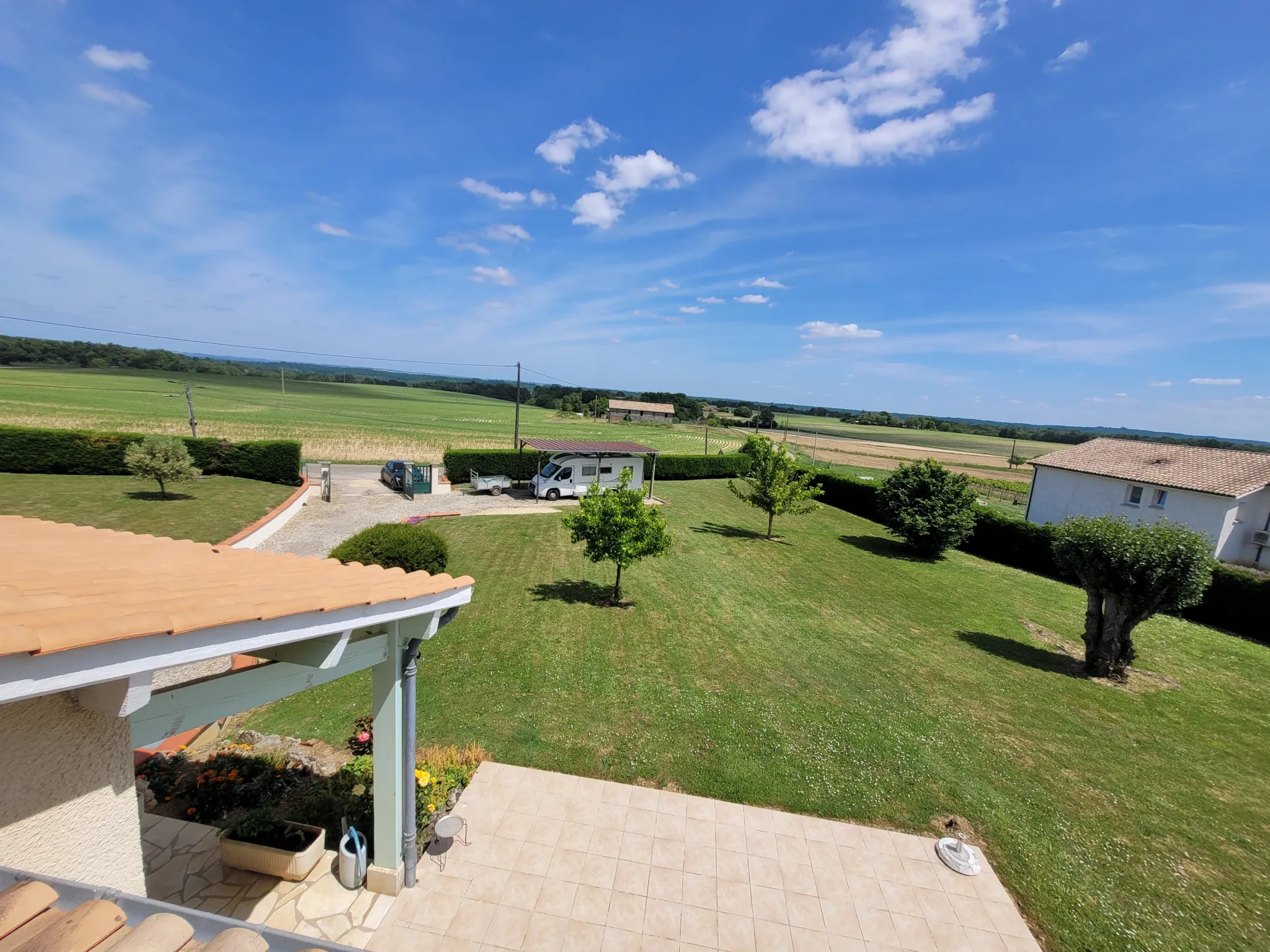 Maison 3 chambres avec sous-sol près de Marmande, environnement calme 