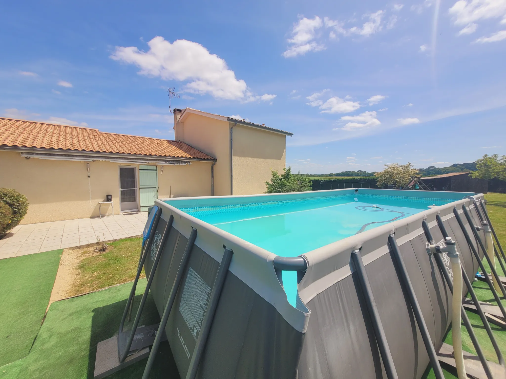 Maison 3 chambres avec sous-sol près de Marmande, environnement calme 