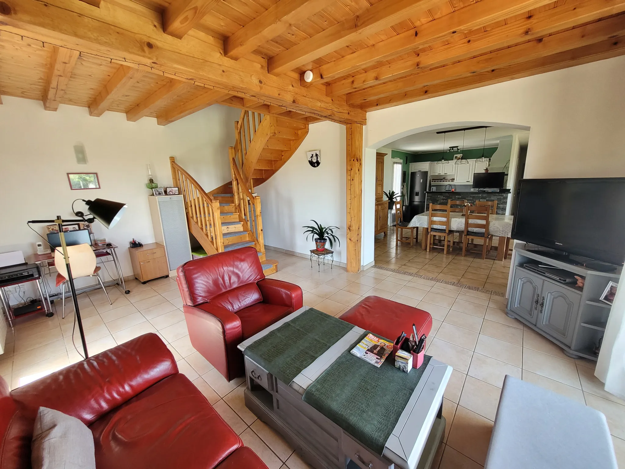 Maison 3 chambres avec sous-sol près de Marmande, environnement calme 