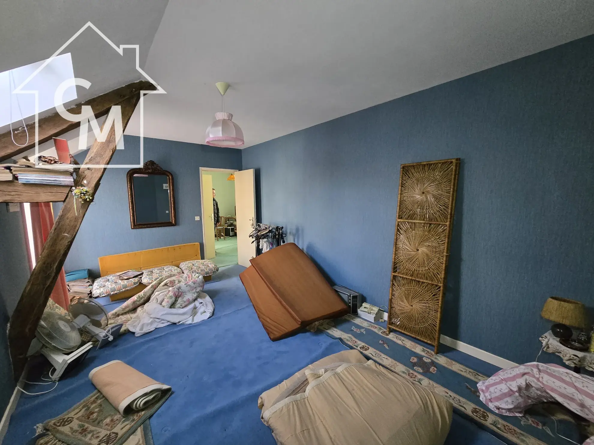 Belle maison à vendre avec jardin et garage à St Gaultier 