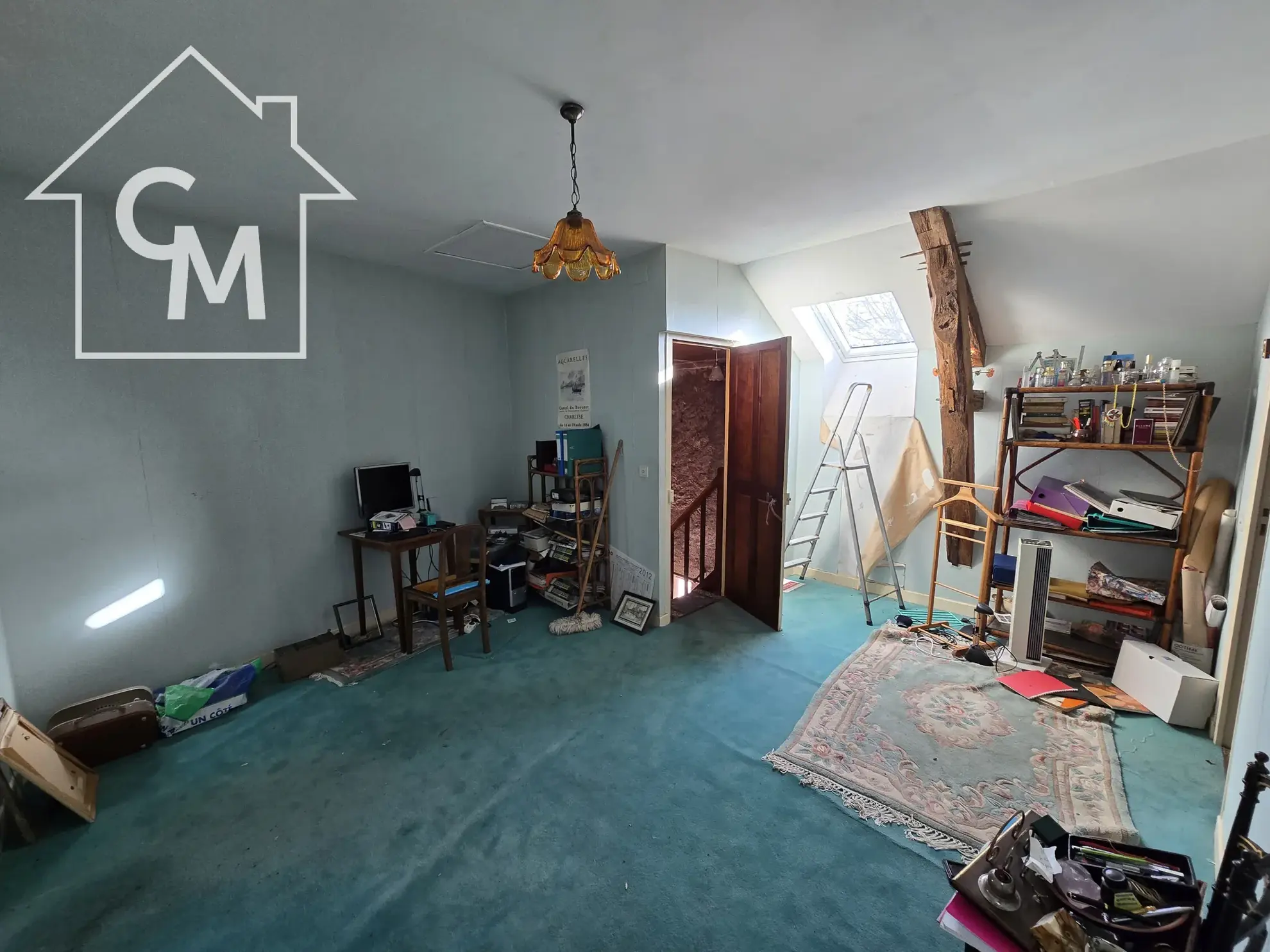 Belle maison à vendre avec jardin et garage à St Gaultier 