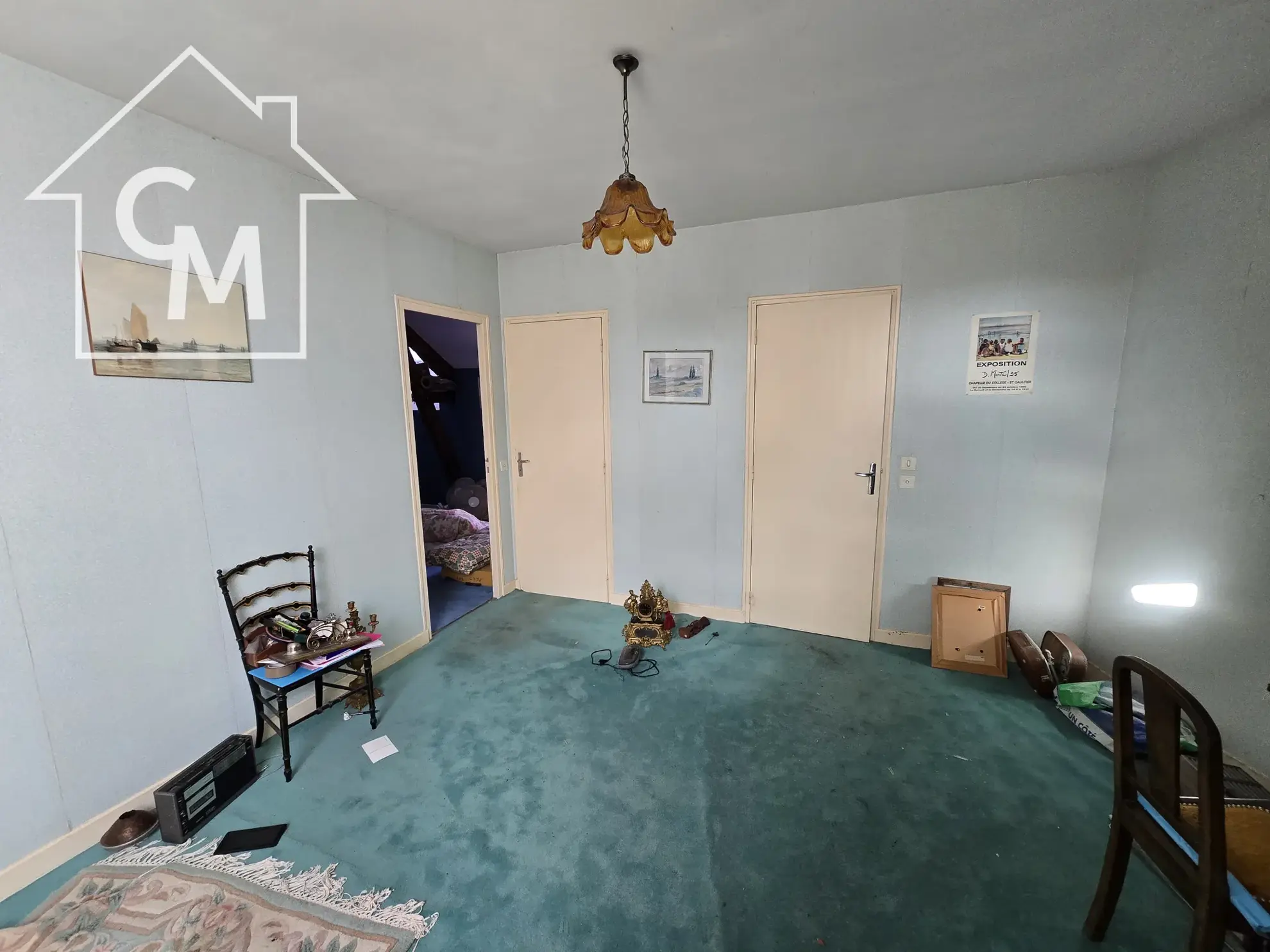 Belle maison à vendre avec jardin et garage à St Gaultier 