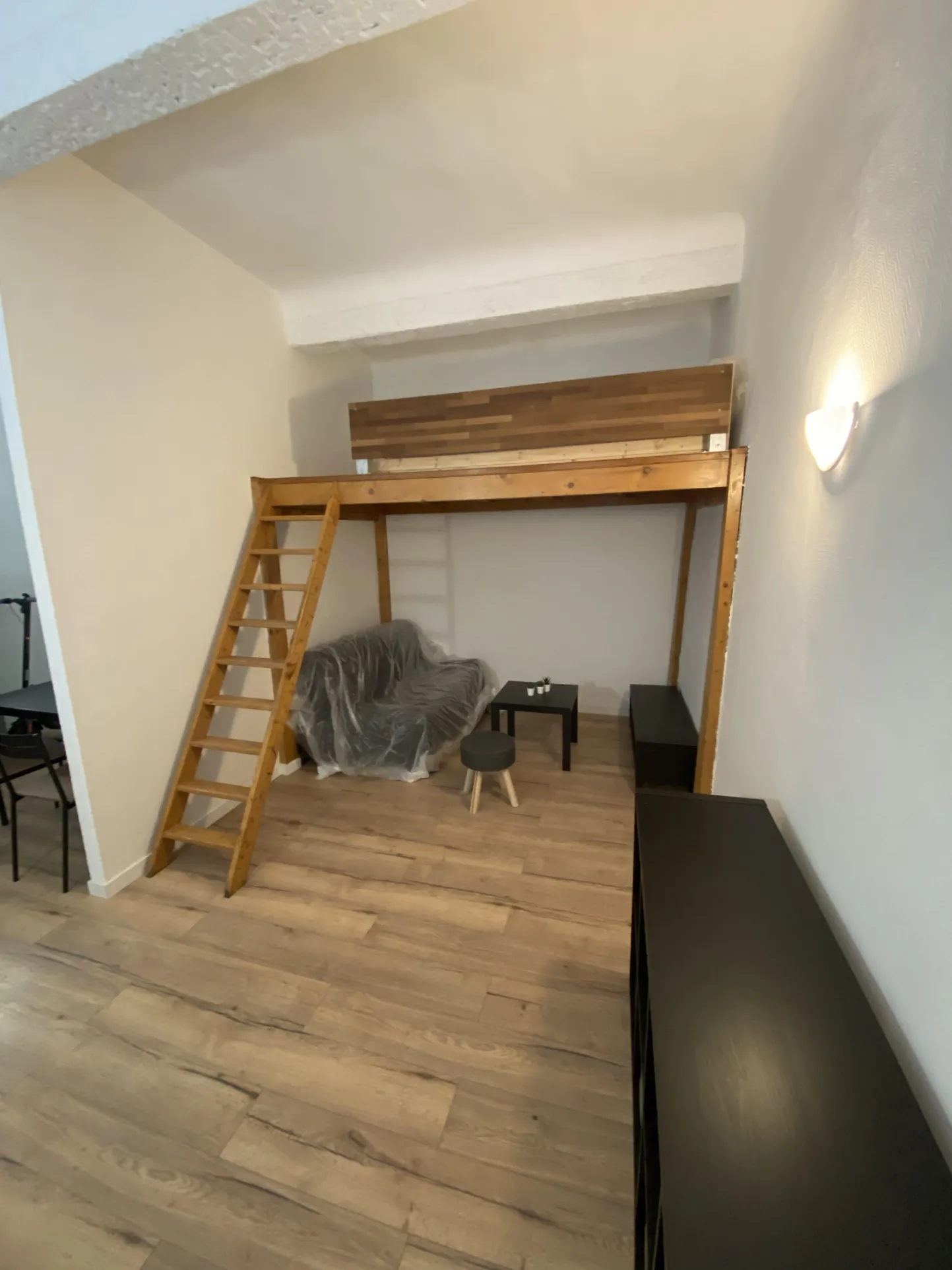 Appartement T1 bis rénové de 28 m² dans le quartier du Panier à Marseille 