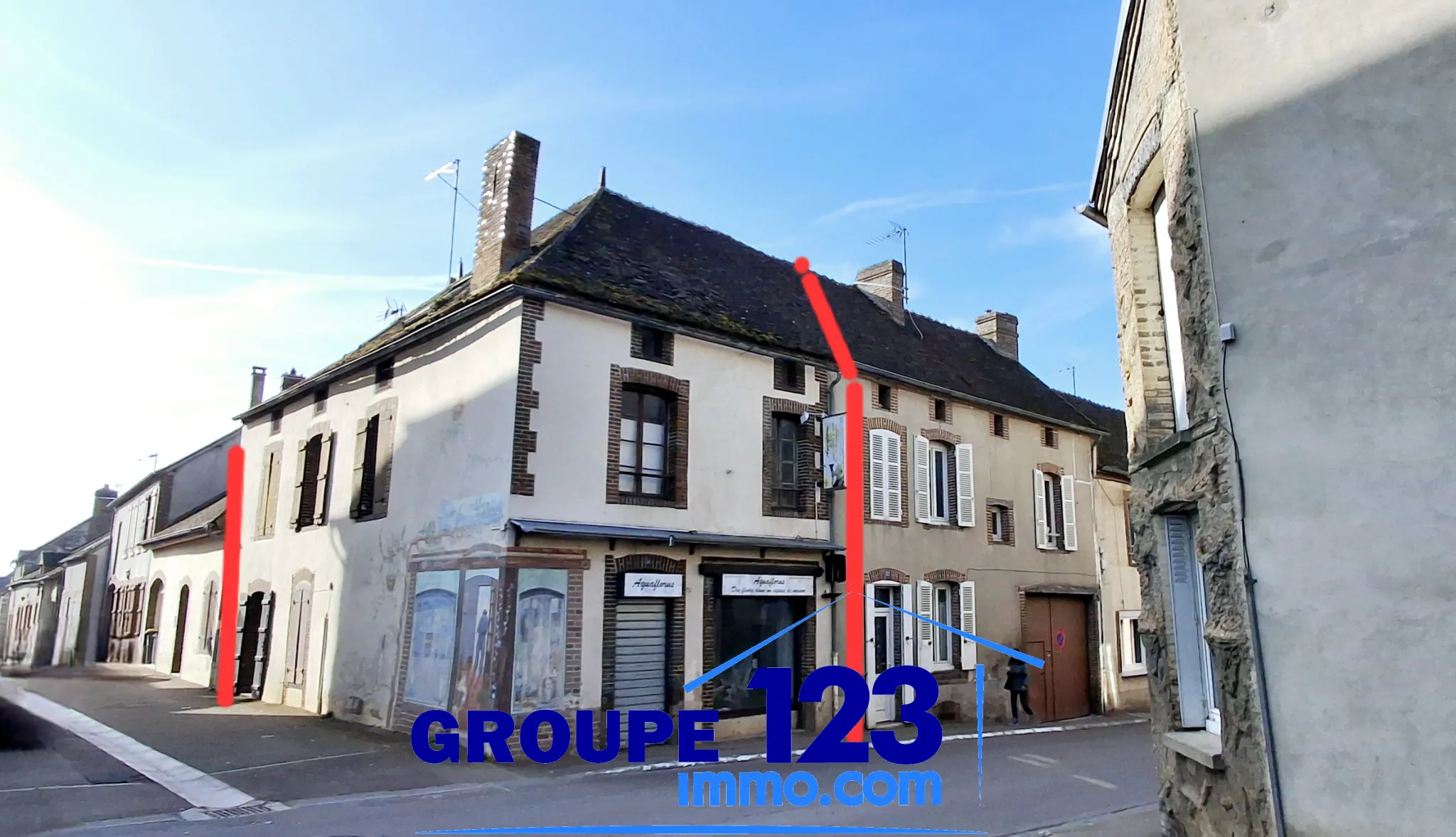 Maison ancienne à rénover de 160 m² au cœur d'Aillant-sur-Tholon, proche d'Auxerre 