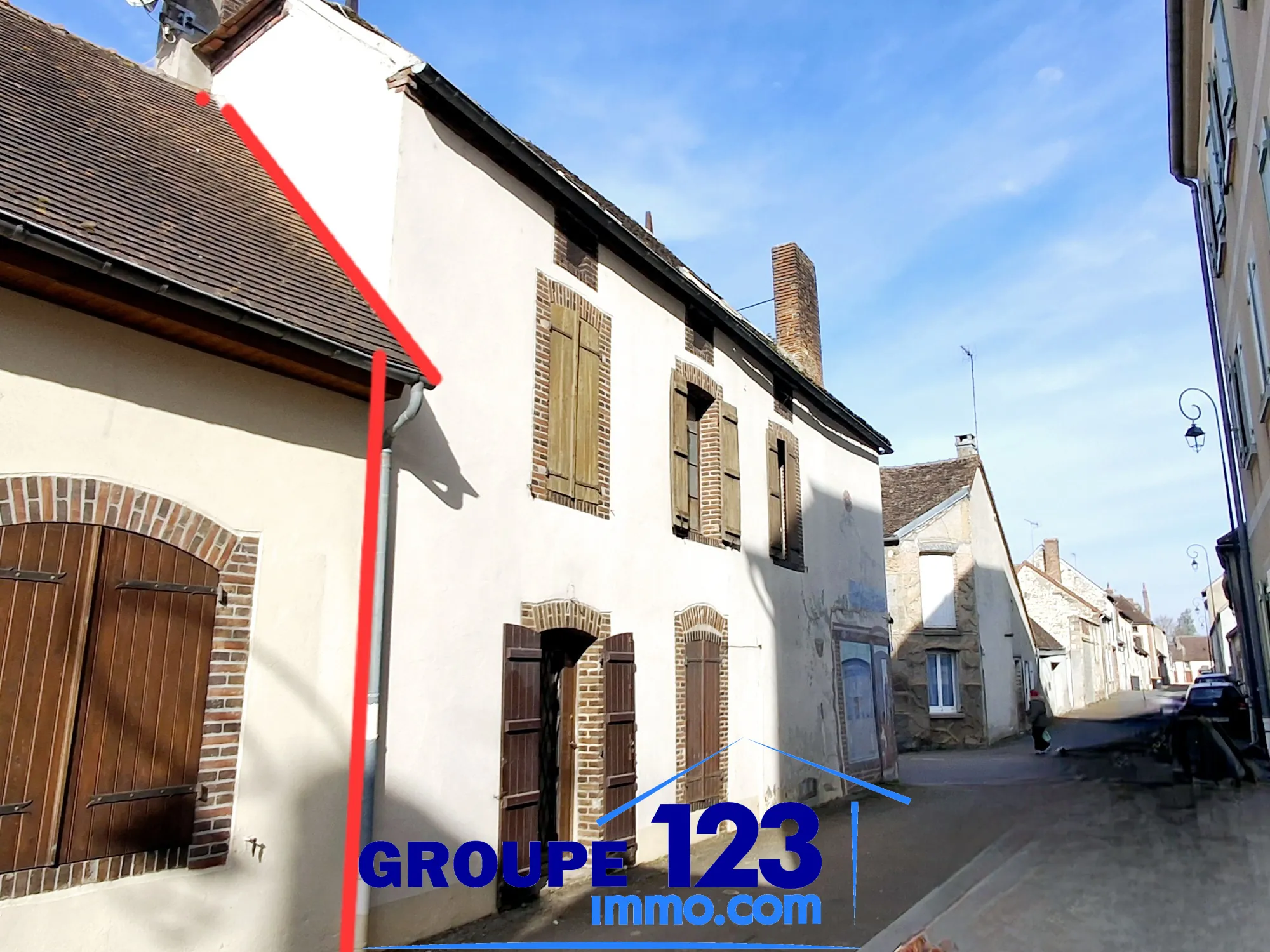 Maison ancienne à rénover de 160 m² au cœur d'Aillant-sur-Tholon, proche d'Auxerre