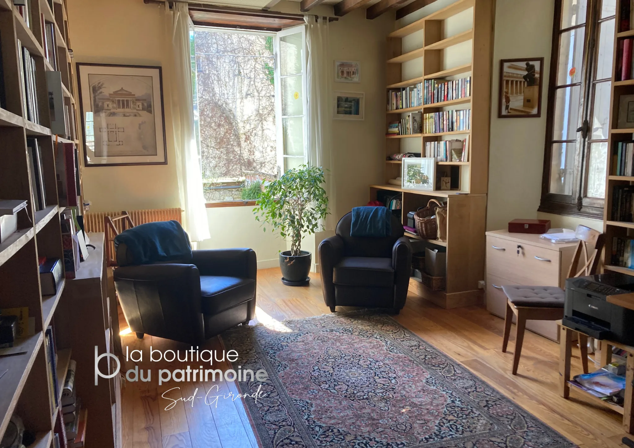 Belle maison de ville à Bazas de 172,93 m² avec cour et potentiel d'aménagement