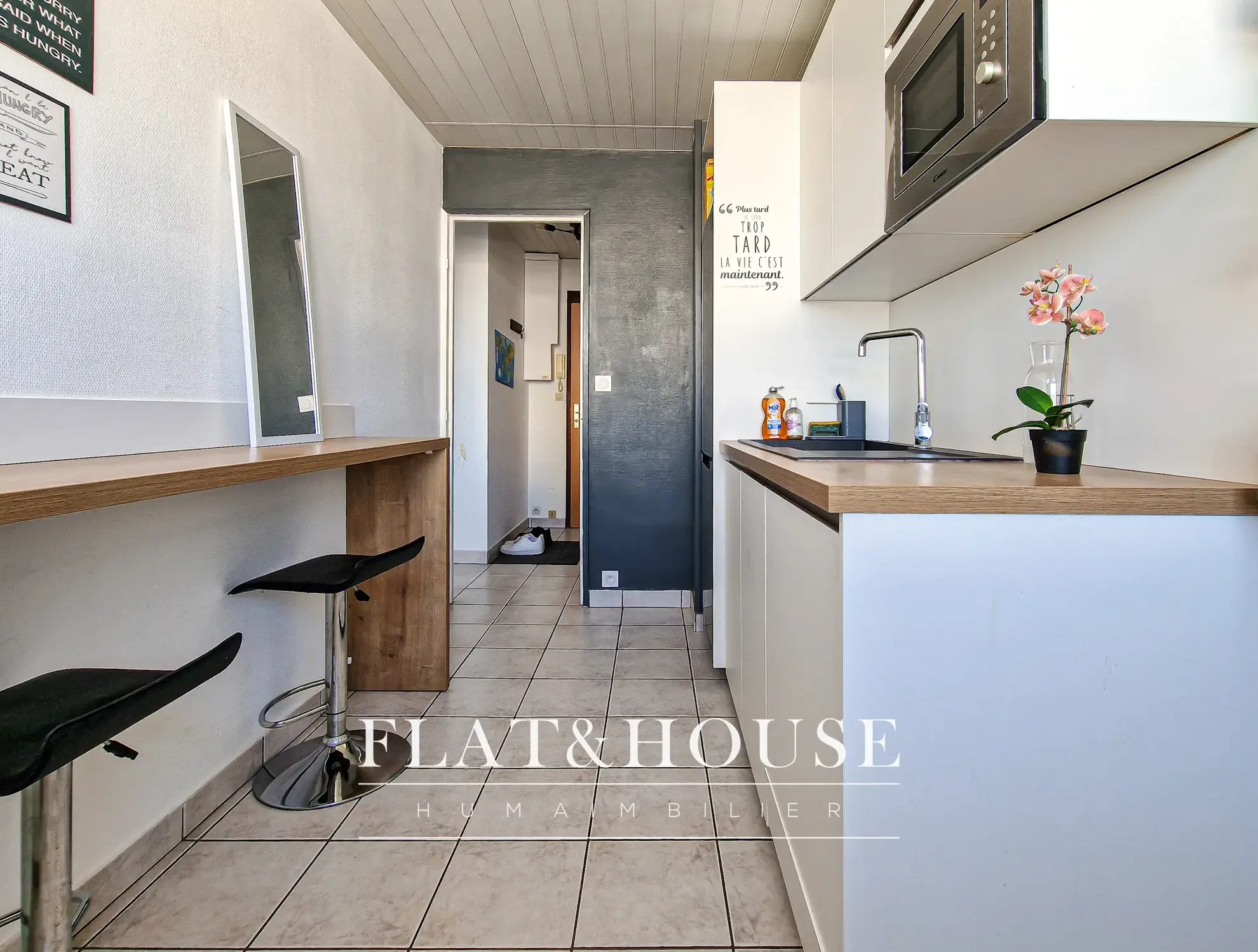 Appartement T3 à vendre à Cholet avec cave et parking, dernière étage 