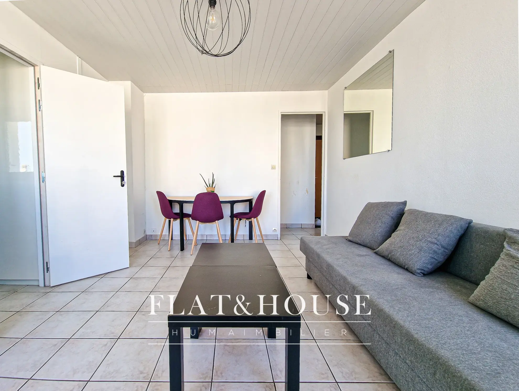 Appartement T3 à vendre à Cholet avec cave et parking, dernière étage 