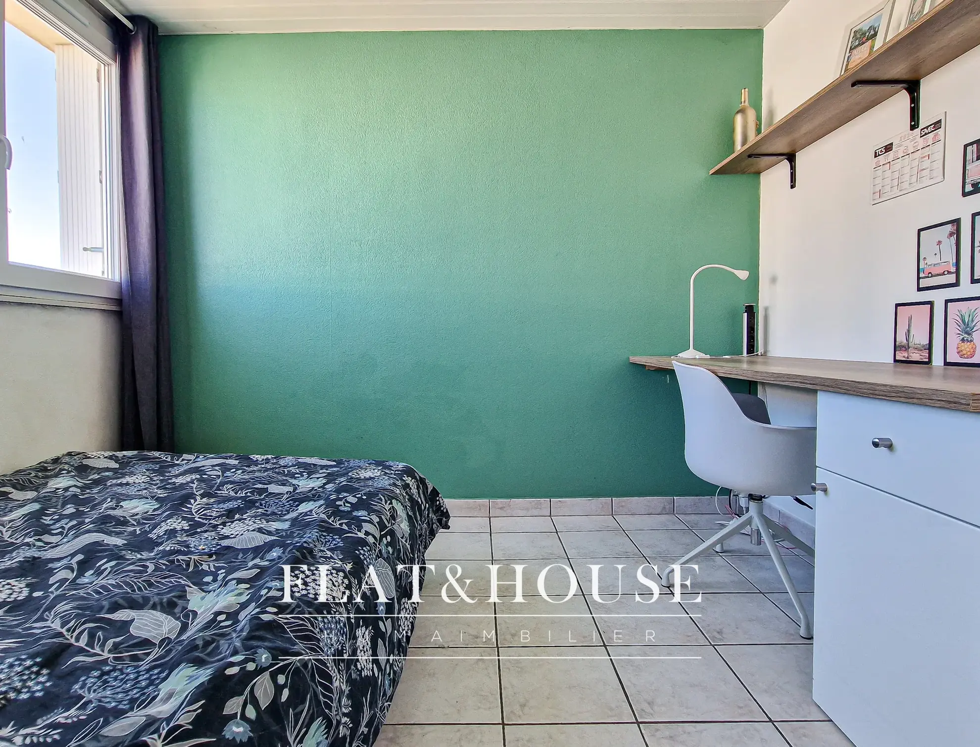 Appartement T3 à vendre à Cholet avec cave et parking, dernière étage 