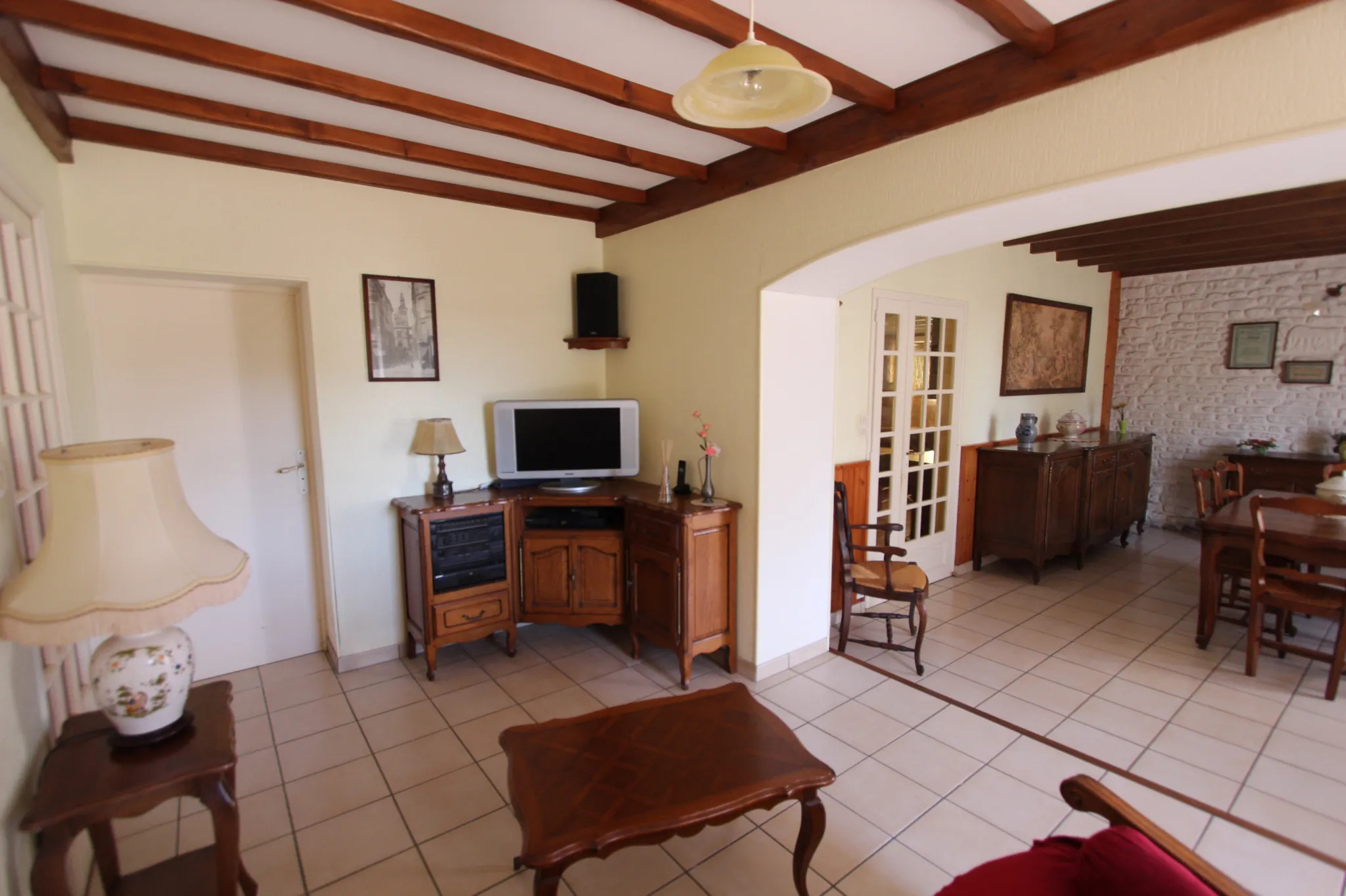 Maison à rénover avec grand jardin à Benet, Marais Poitevin 