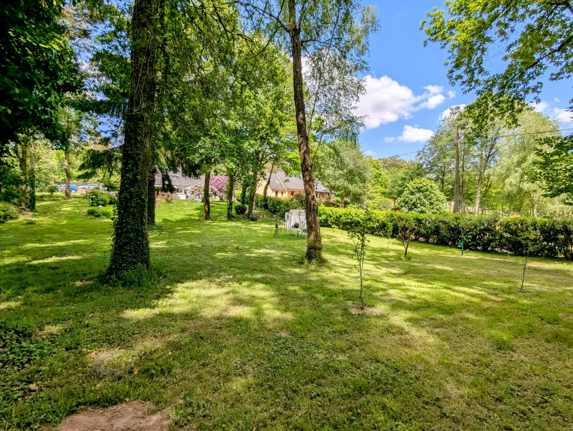 Maison à vendre en forêt de Brocéliande avec dépendances et terrain arboré 