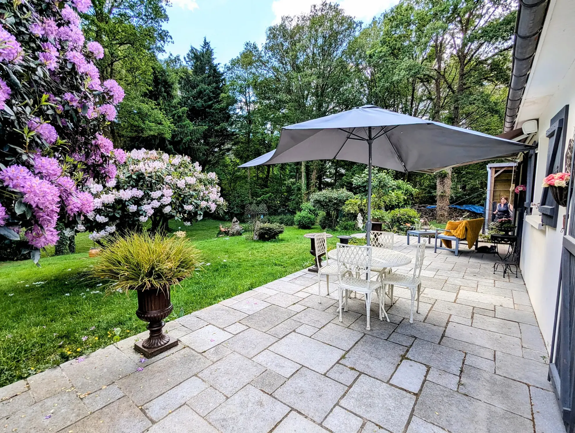 Maison à vendre en forêt de Brocéliande avec dépendances et terrain arboré 