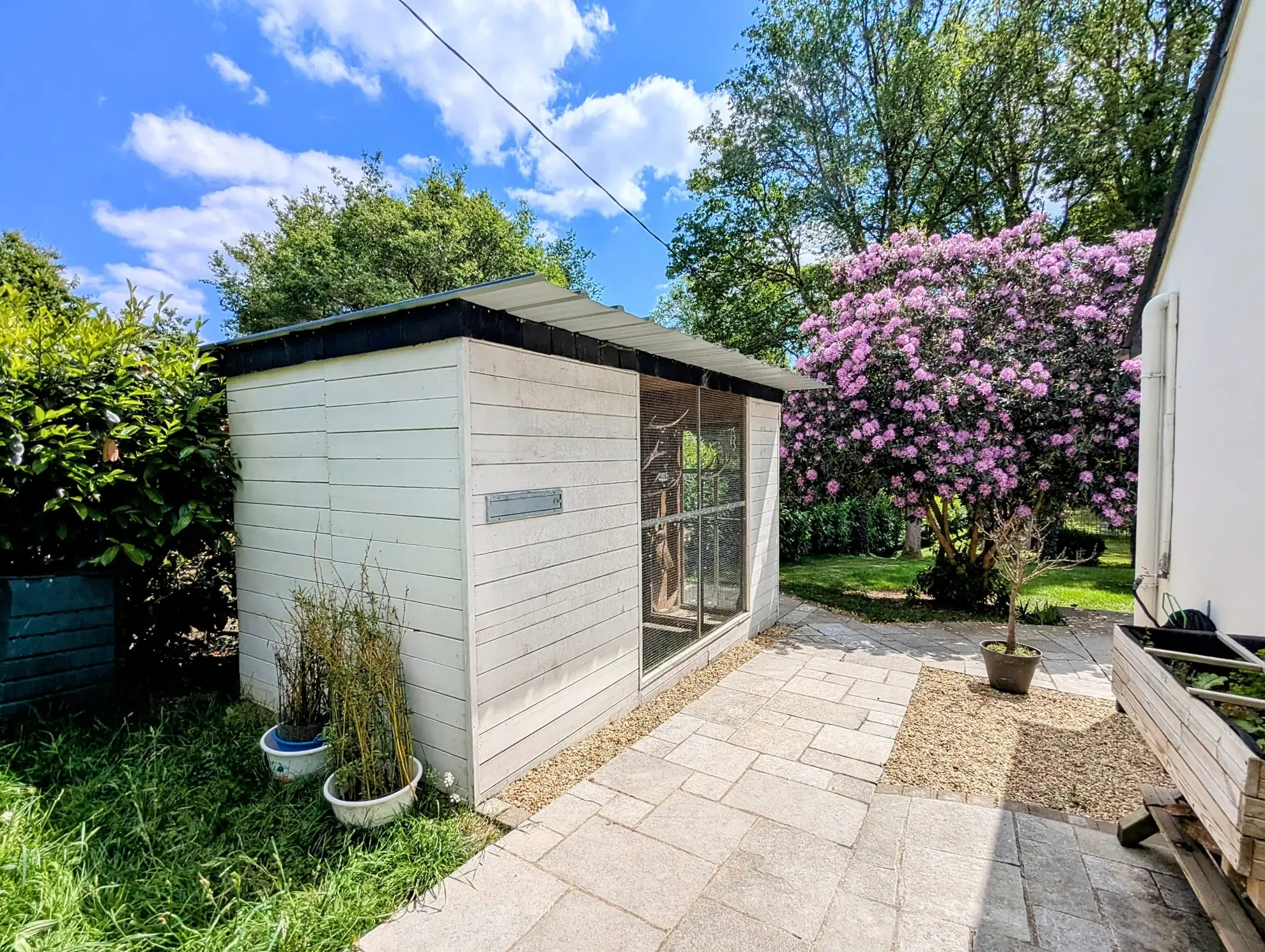 Maison à vendre en forêt de Brocéliande avec dépendances et terrain arboré 