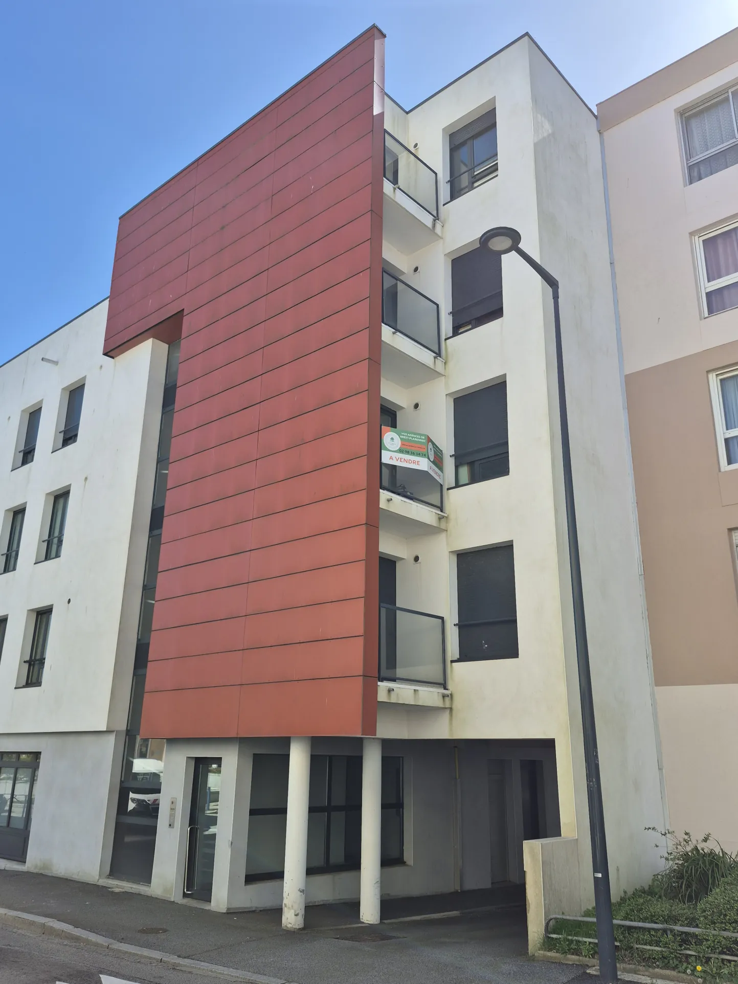 Appartement 3 pièces avec terrasse et vue mer à Brest, Résidence standing 2016 