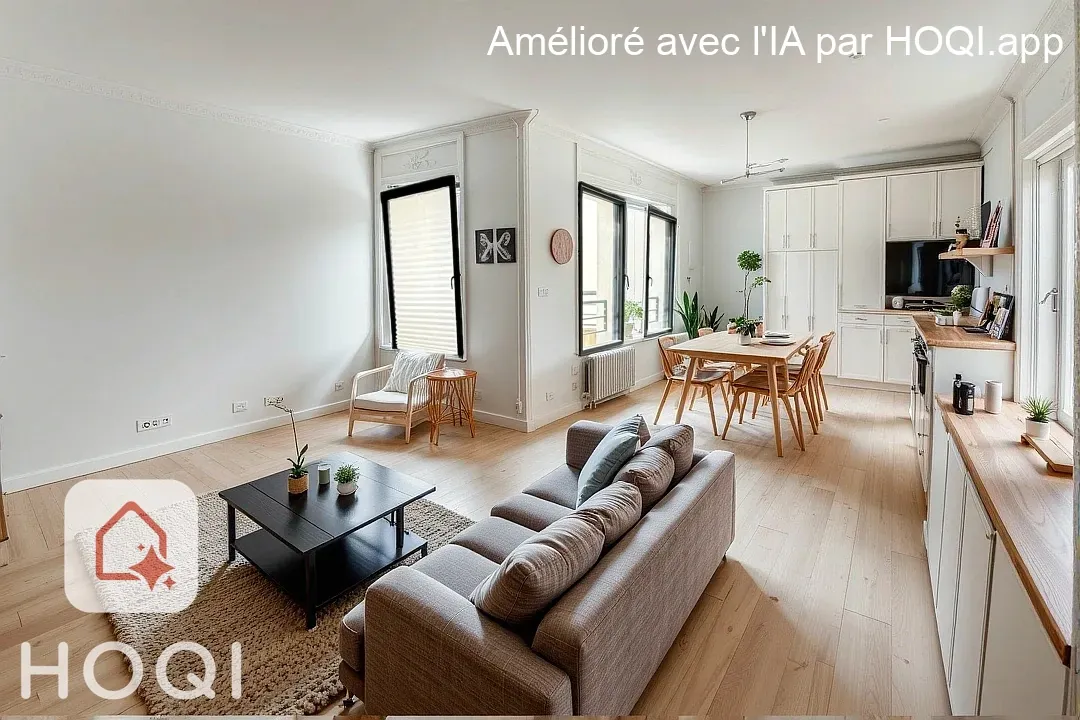 Appartement T2 à Bordeaux Chartrons avec balcon et parking - Dernier étage 