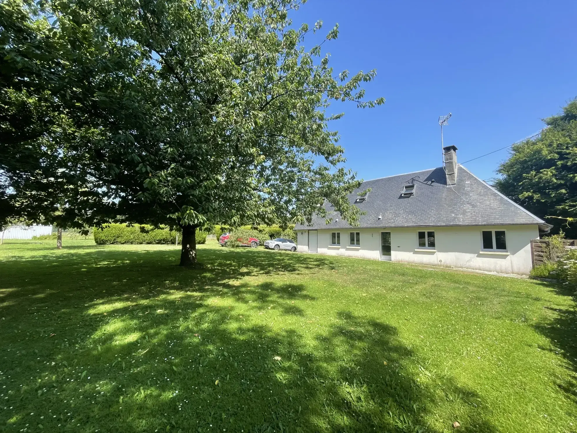 Longère avec jardin à Cany-Fauville en Caux - 80 m², terrain de 1200 m²